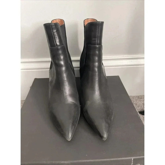 Alias Mae Akilina Boots Black Burnished Leather-Size US 6 / EUR 36 - Picture 3 of 9